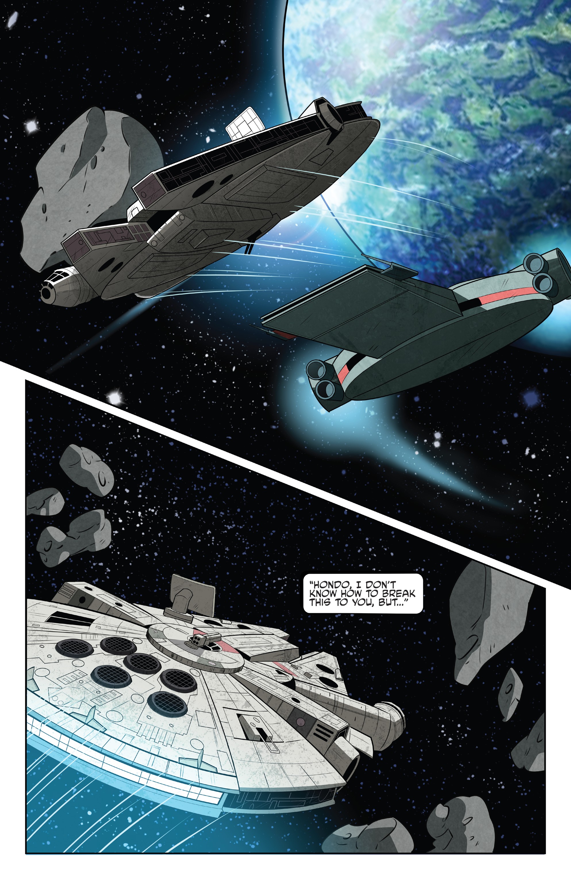 Read online Star Wars Adventures: Flight of the Falcon comic -  Issue # Full - 12