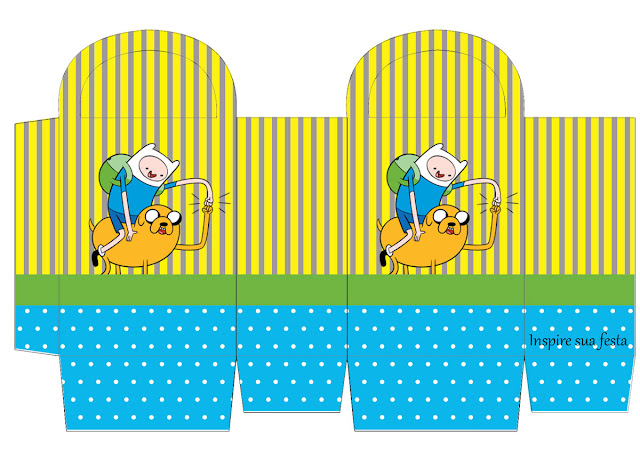 Cajas de Hora de Aventuras para Imprimir Gratis. Cajas para Imprimir Gratis de Hora de Aventuras.