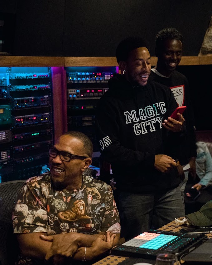 Timbaland Working With LudaCris in The Studio