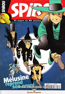 Spirou Hebdo, Mélusine reprend son envol, numéro 3631, année 2007