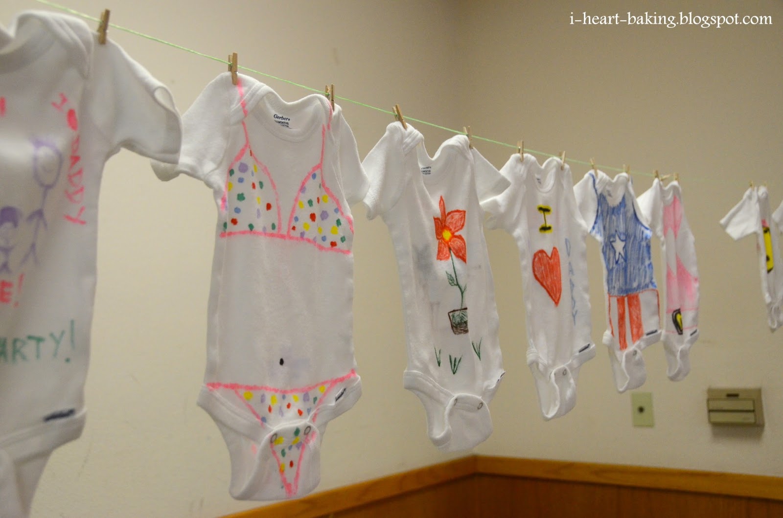i heart baking! sweet pea baby shower cake