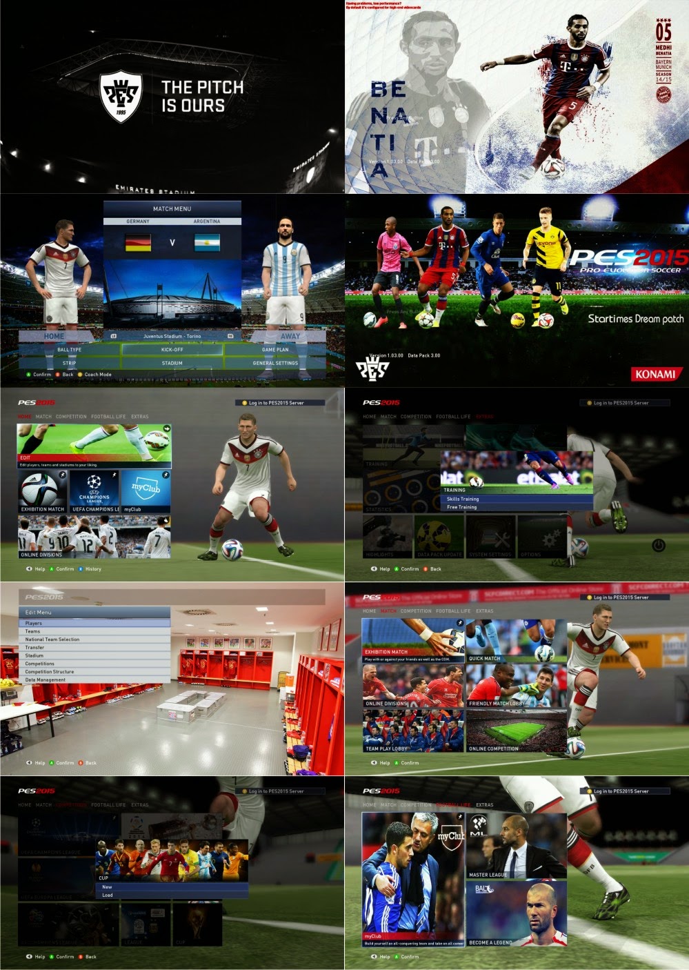 PES 2015 New Graphic by mossa the rock