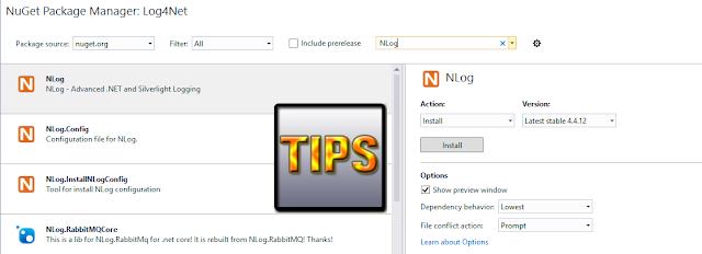 How to use NLog in C# DOTNET
