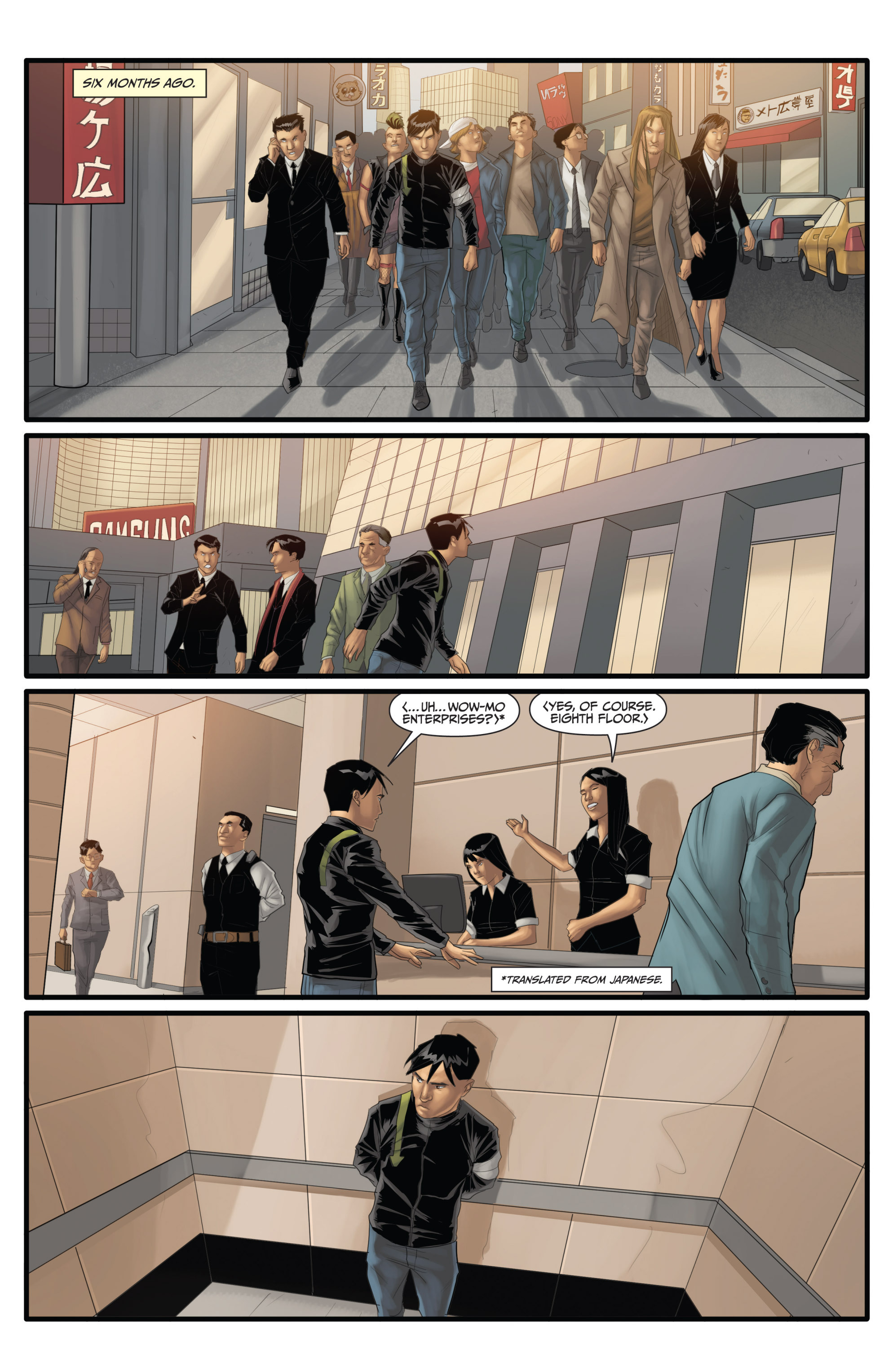 Read online Morning Glories comic -  Issue #33 - 7