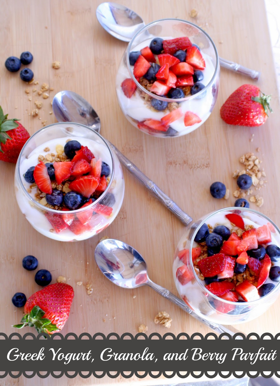 Greek Yogurt, Granola, and Berry Parfait – Jordan's Easy Entertaining