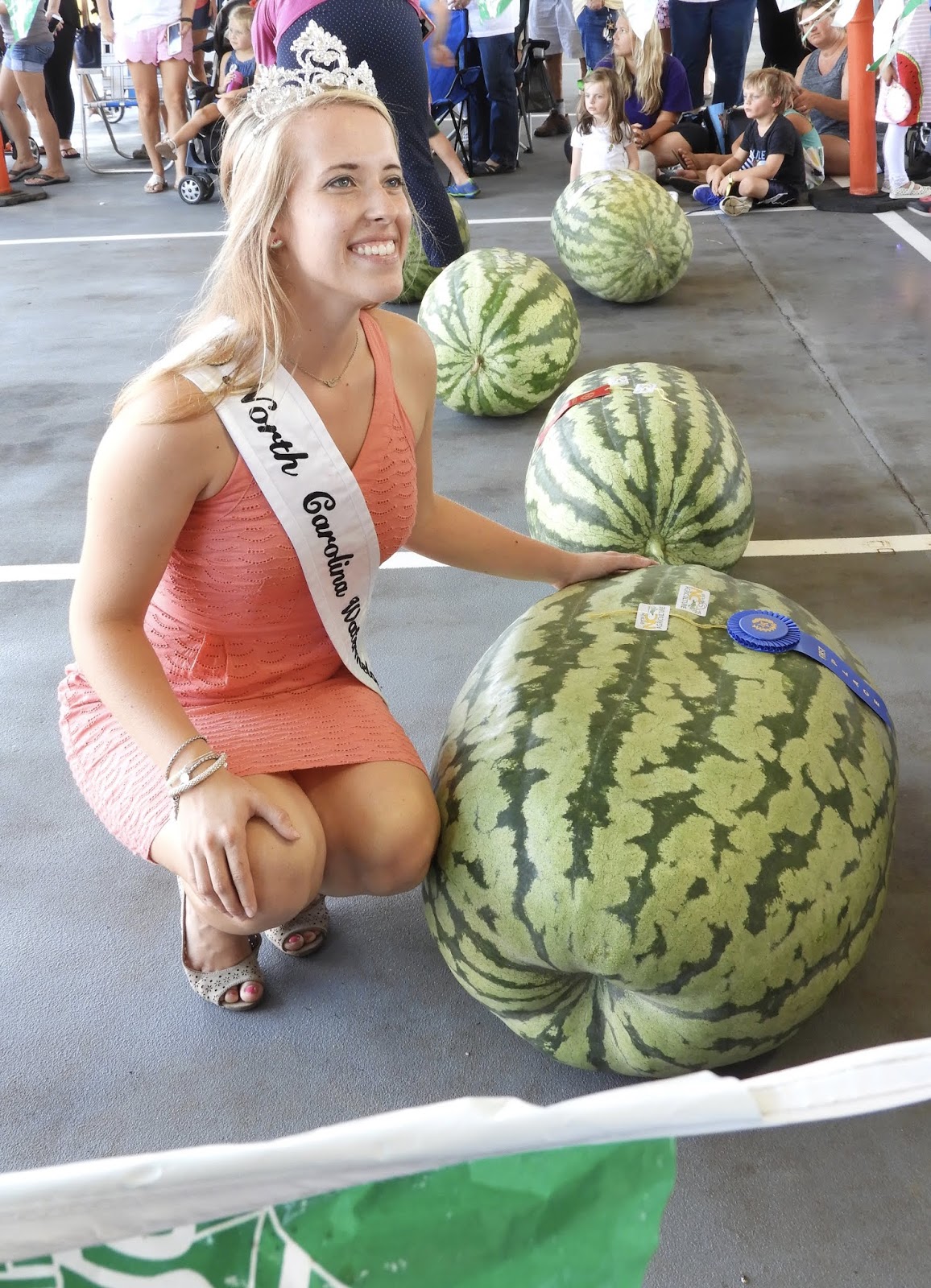 How Much does the Largest Watermelon Weigh at Watermelon Day at the State Farmers Market in