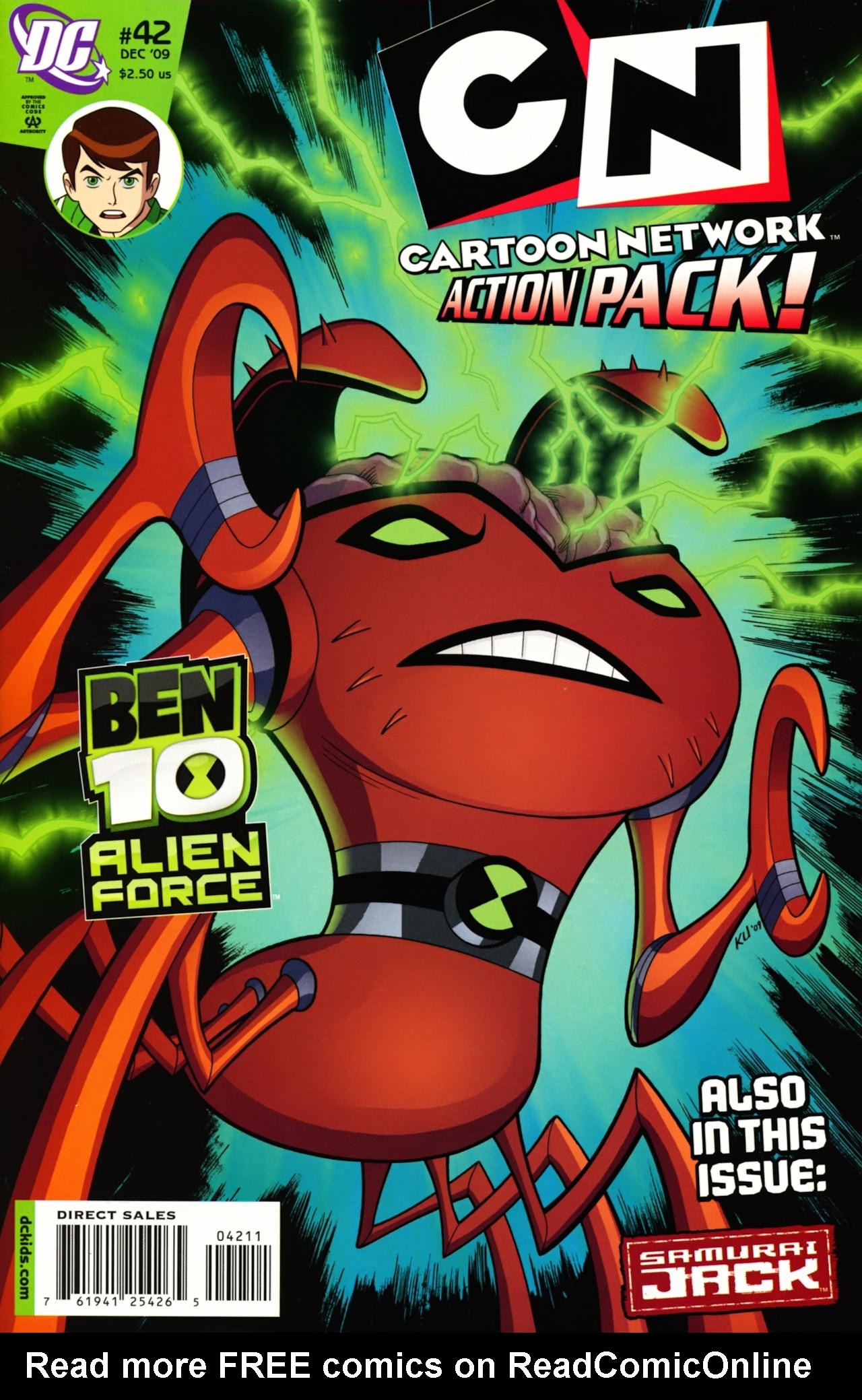 Read online Cartoon Network Action Pack comic -  Issue #42 - 1