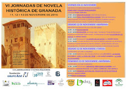 Cartel de las VI Jornadas de Novela Histórica de Granada
