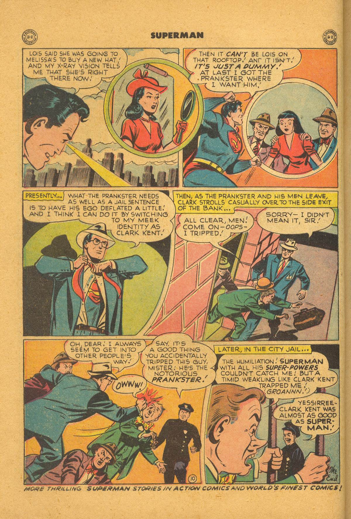 Read online Superman (1939) comic -  Issue #56 - 12