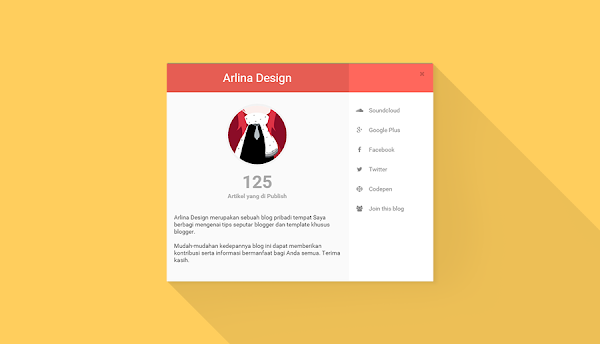 Memasang Pop Up About Us Ala Arlina Design Memasang Pop Up About Us Ala Arlina Design