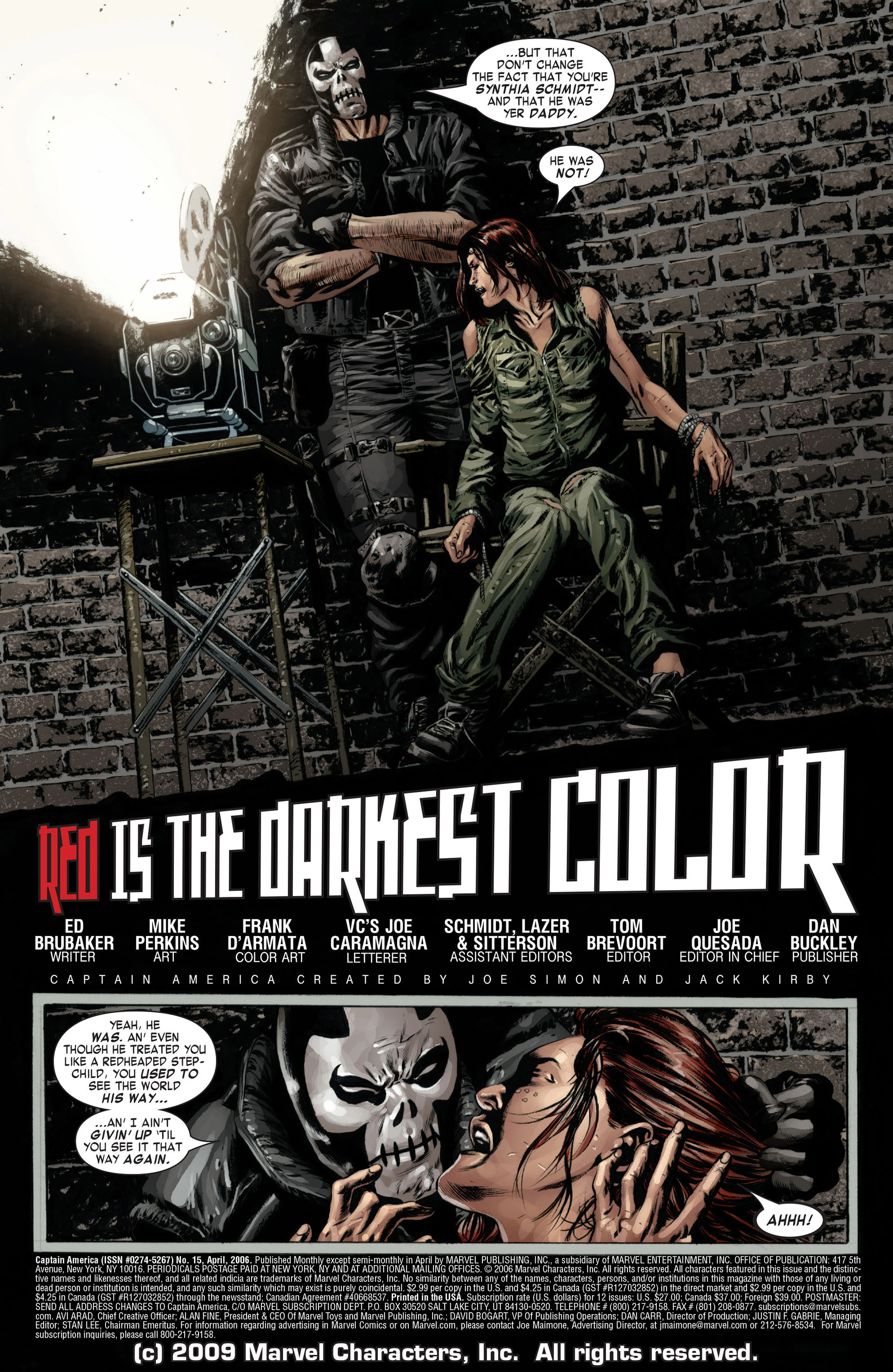 Read online Captain America (2005) comic - Issue #15 - 6
