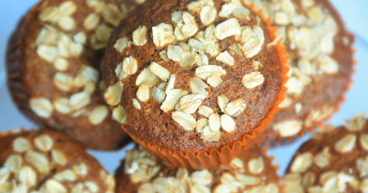 Carrot millet and oats muffins
