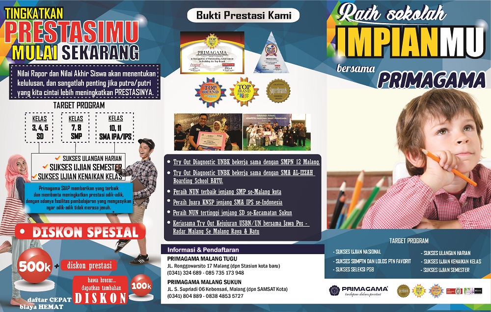 BIMBEL PRIMAGAMA MALANG BIMBEL TERBAIK DI MALANG WA