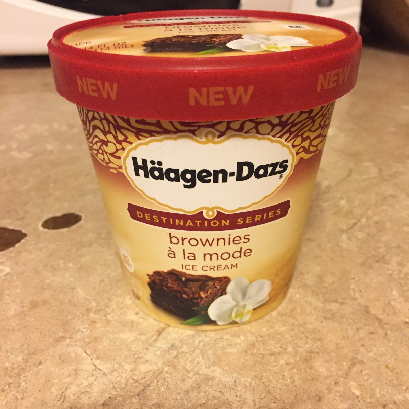 HaagenDazs Destination Series Brownies á la Mode