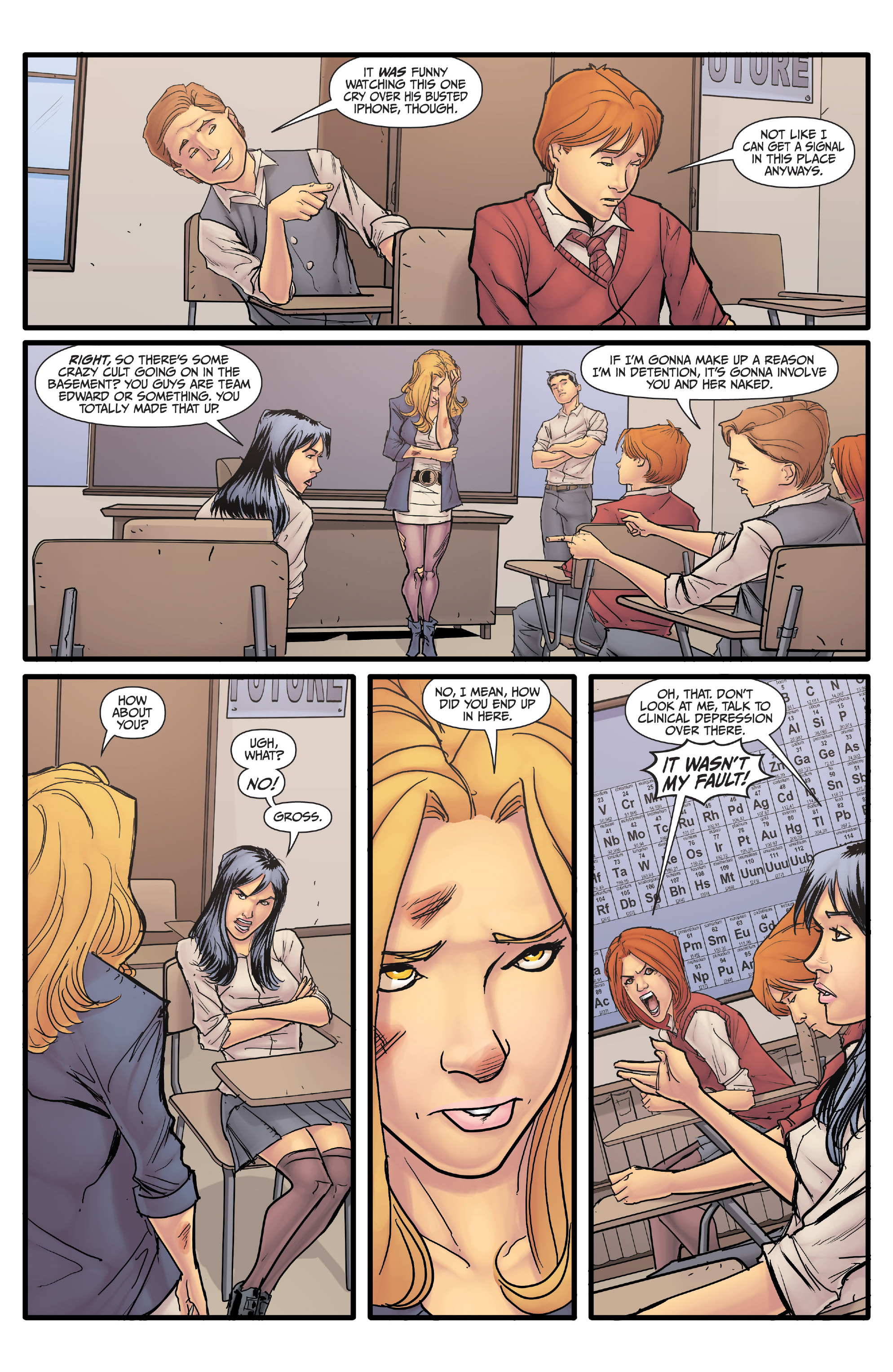 Read online Morning Glories comic -  Issue #2 - 13