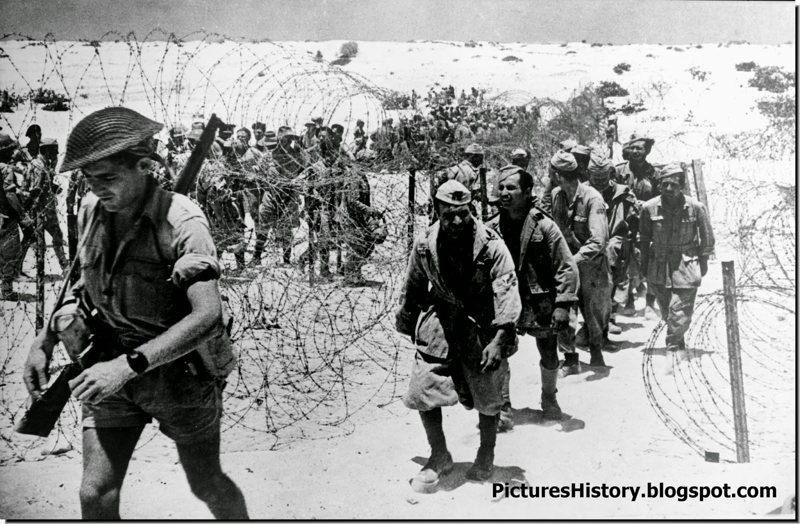 Italian POW Battle El Alamein North Africa WW2