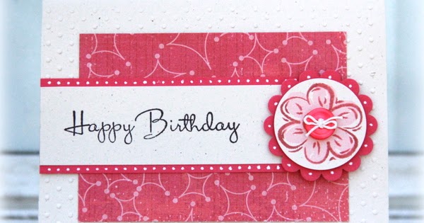 Lily Patch Stamps: Birthday Card