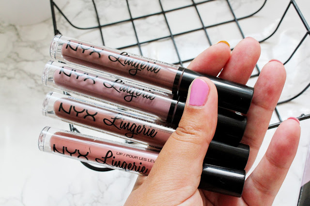 NYX Lip Lingerie Liquid Lipsticks Review