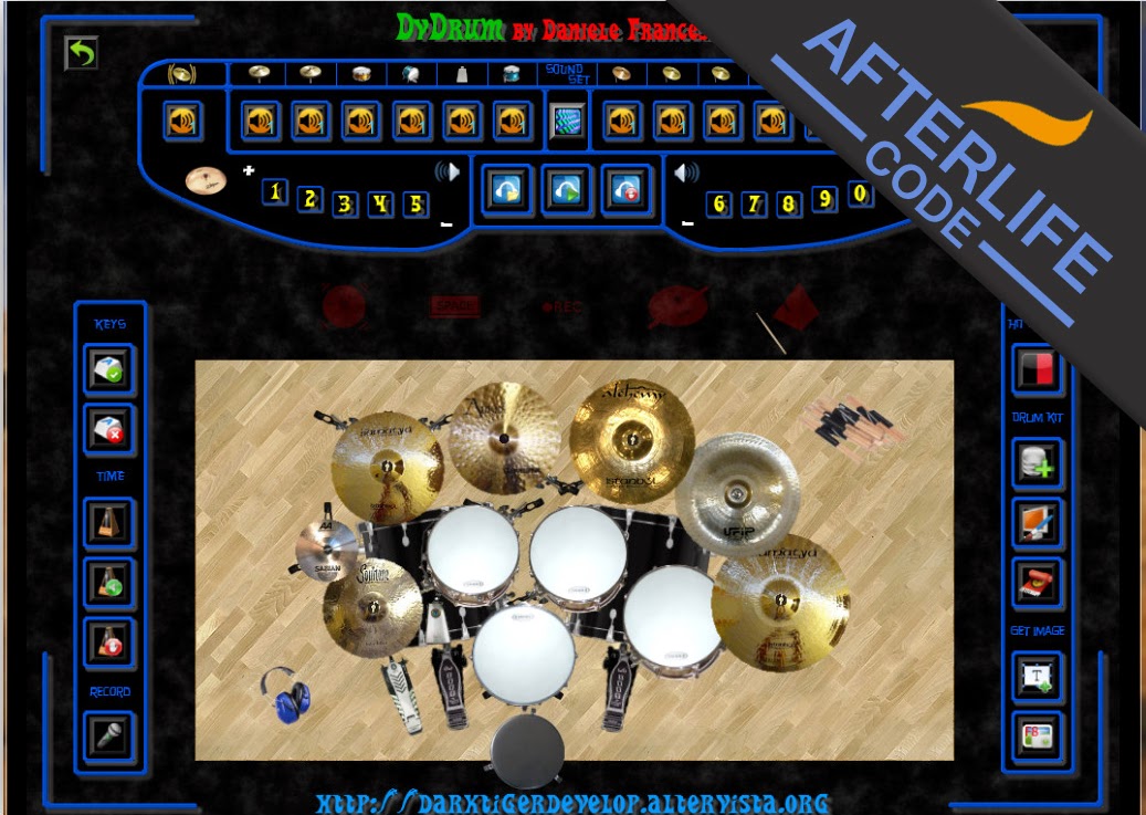 Virtual Drum Bermain Drum Menggunakan Keyboard di Komputer