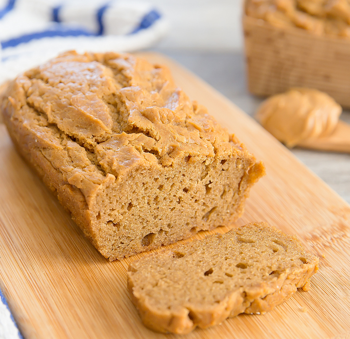 FLOURLESS PEANUT BUTTER BREAD Danely Maria