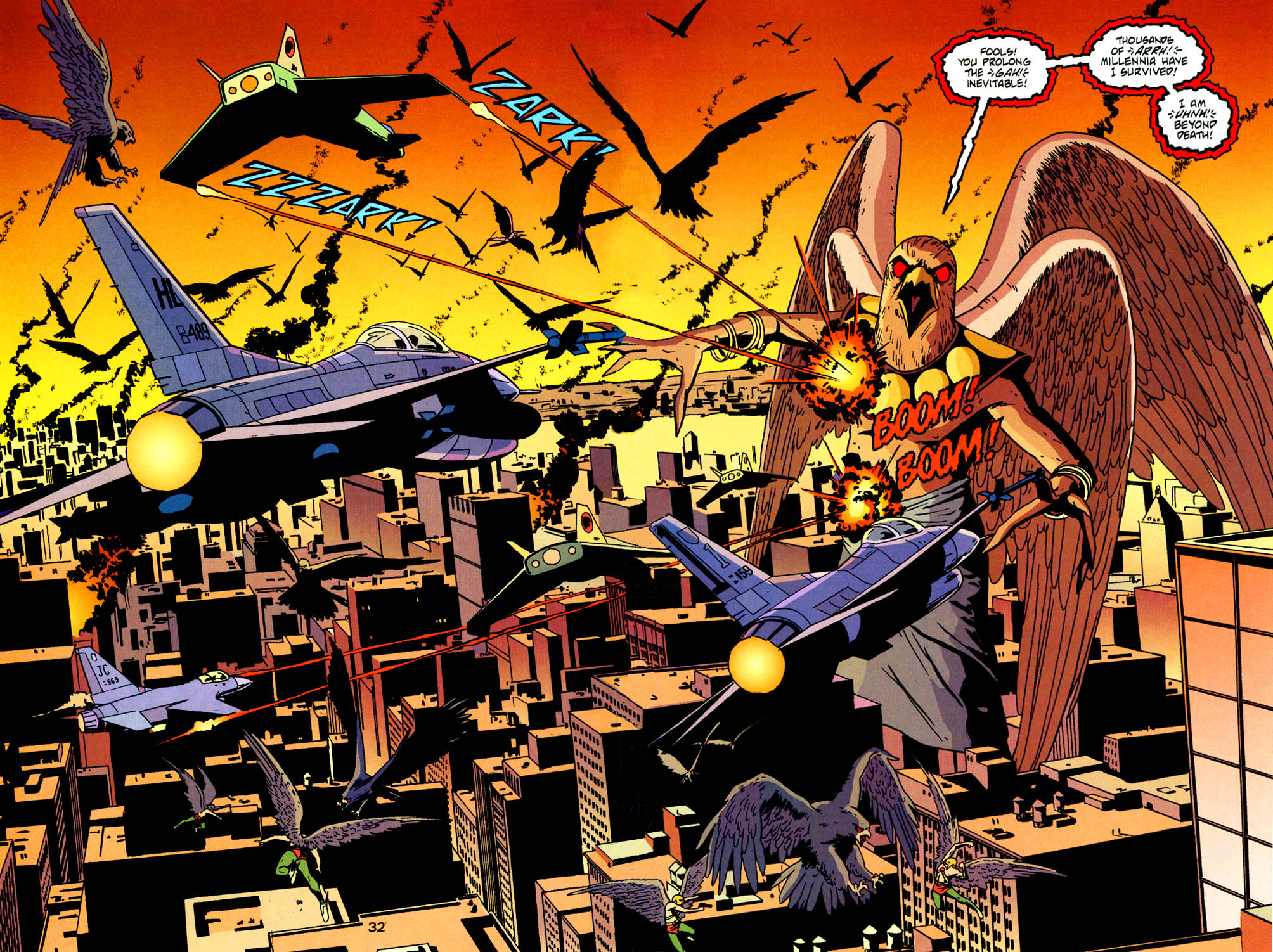 Read online Legend of the Hawkman comic -  Issue #3 - 33