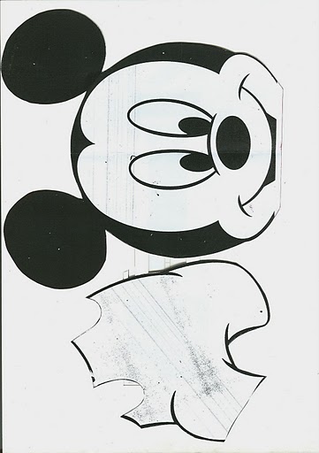 MICKEY MOLDES COJIN