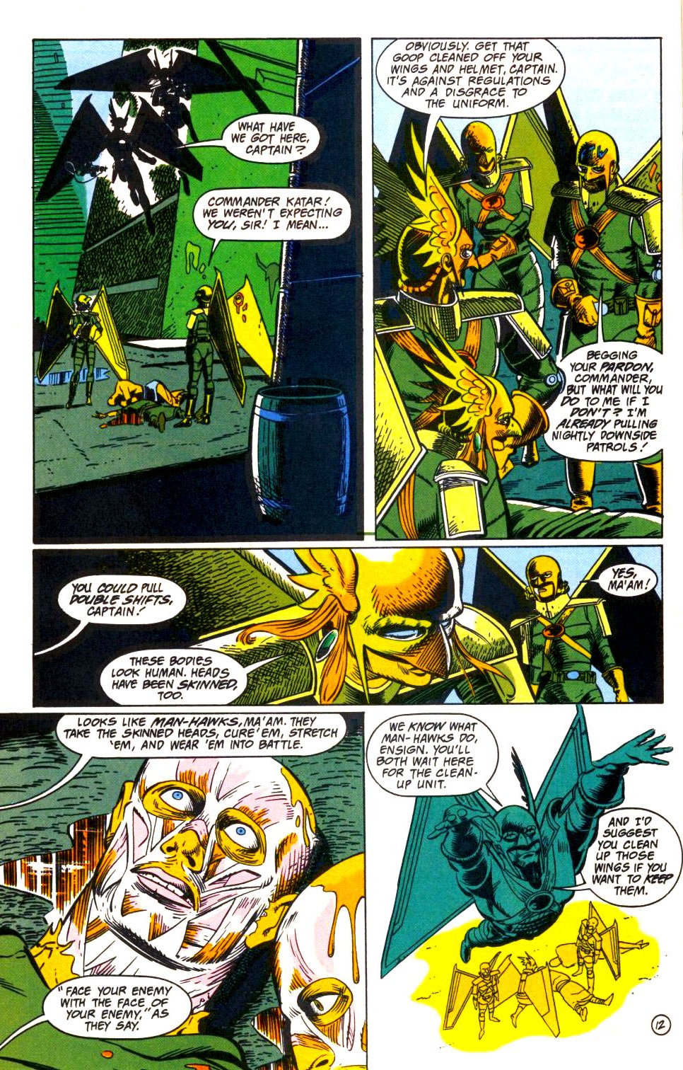 Read online Hawkworld (1990) comic -  Issue #1 - 13