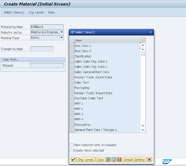 SAP TECH Uploading the Master records(MM01) to SAP System using Call