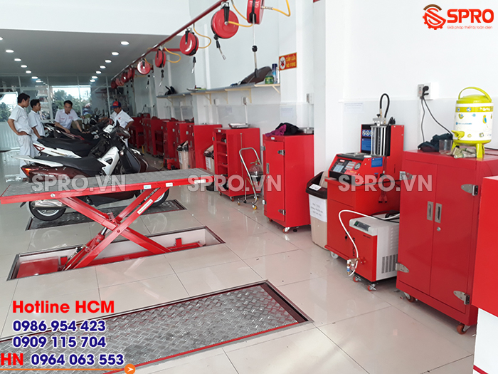 Hệ thống head honda do spro tư vấn, cung cấp thiết bị và lắp đặt