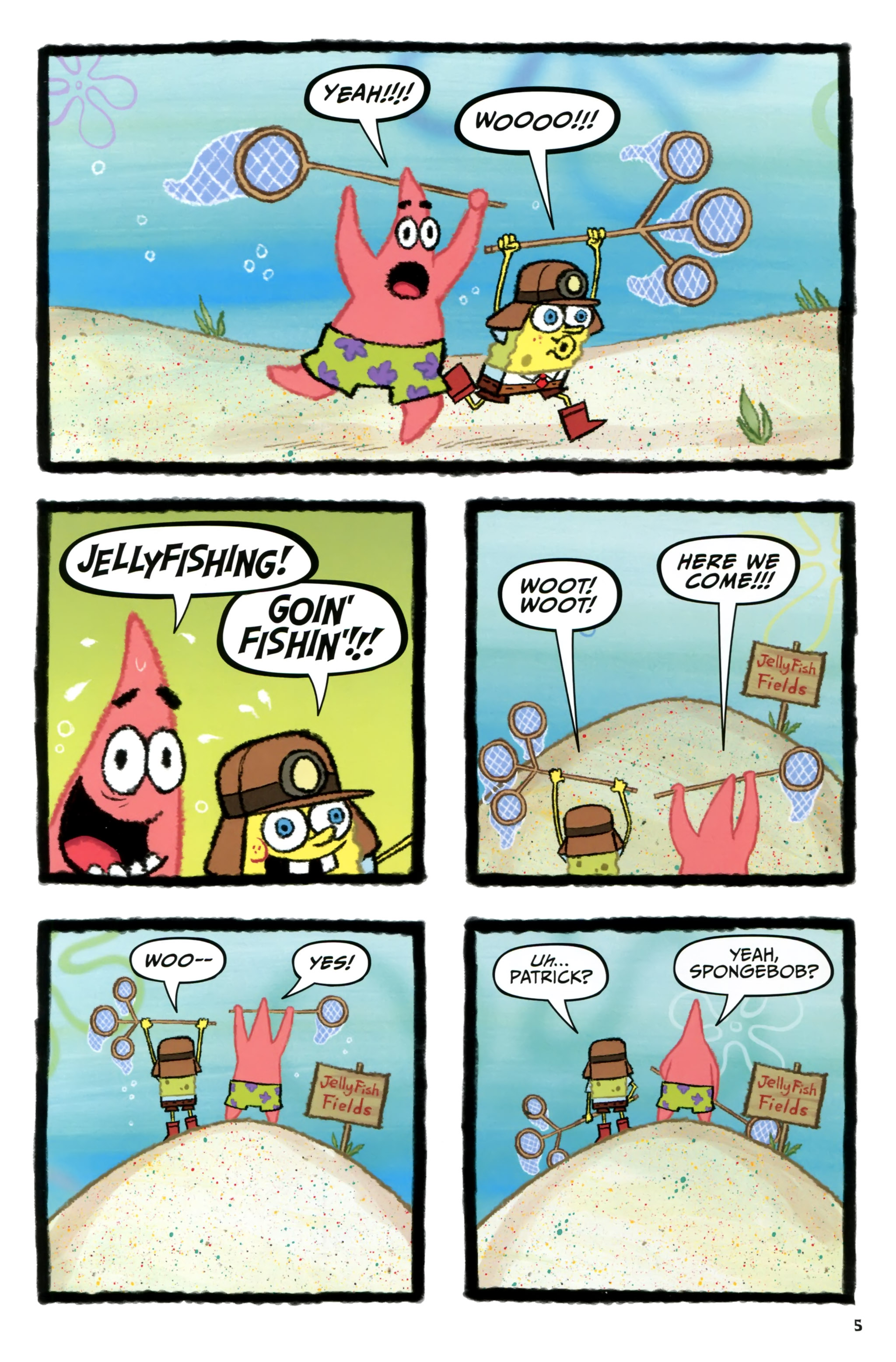 Read online Spongebob Freestyle Funnies comic -  Issue # FCBD 2015 - 7