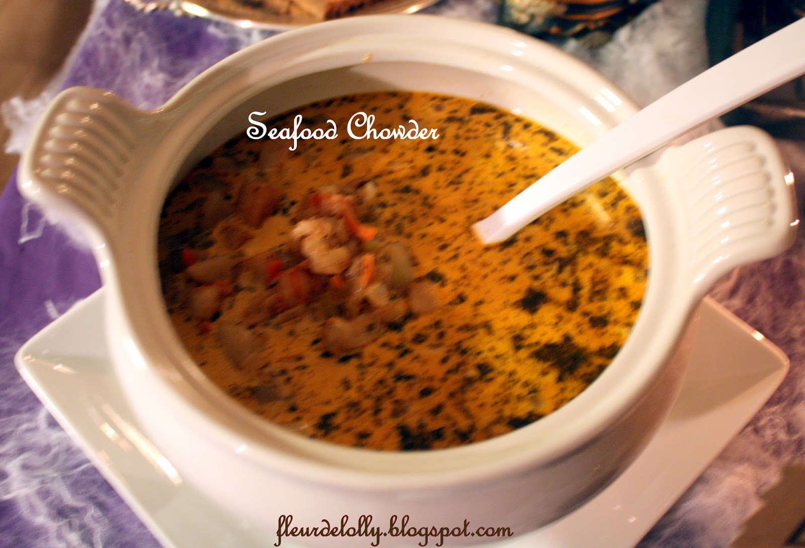 Fleur de Lolly Annabel Lee's Kingdom by the Sea Seafood Chowder