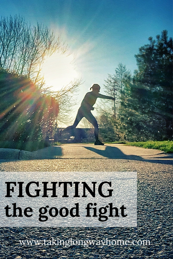 You never know what's around the next corner. So you just keep on