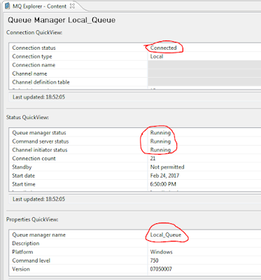 Step-wise how to create remote Queue in IBM MQ