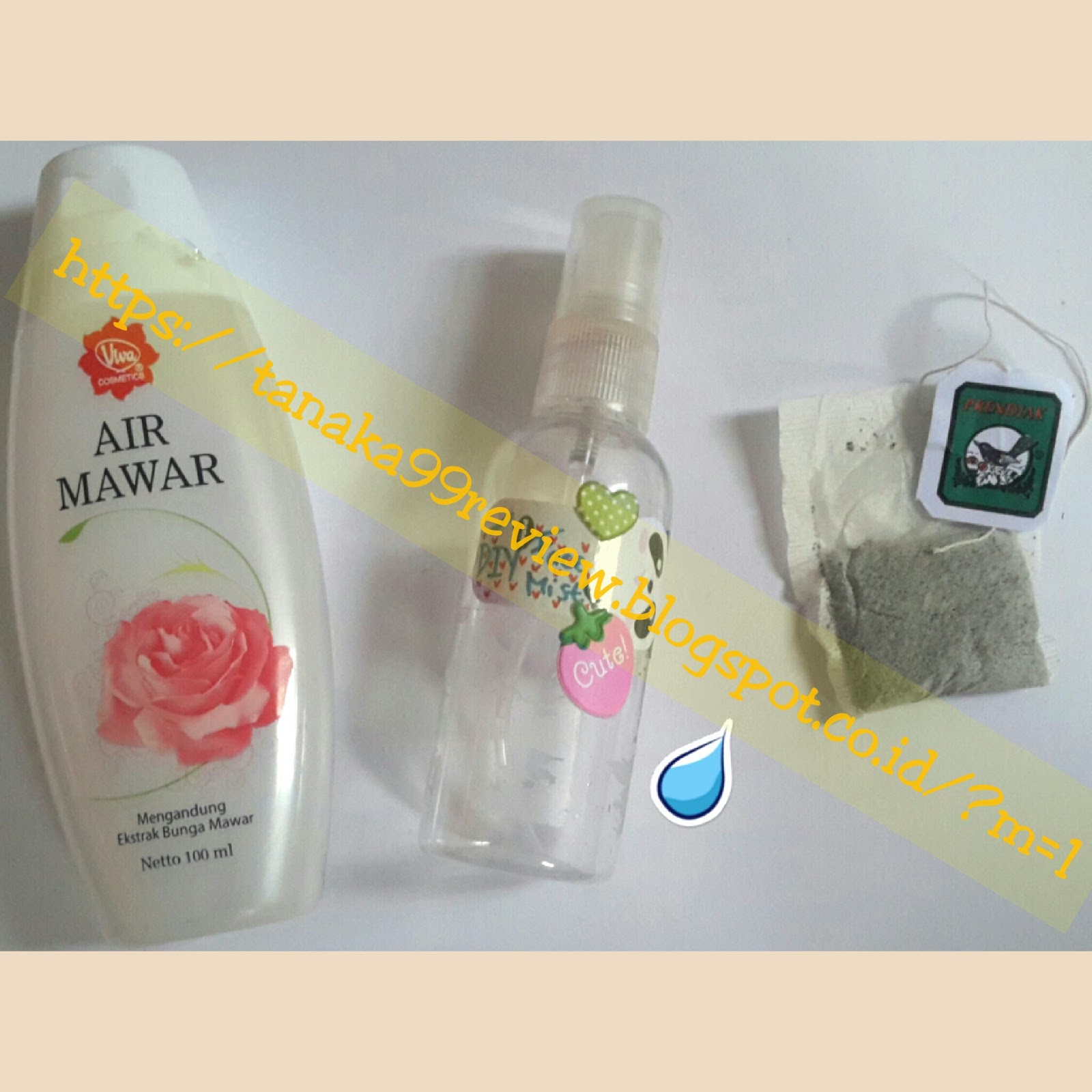 Tanaka Review Review DIY Face Mist