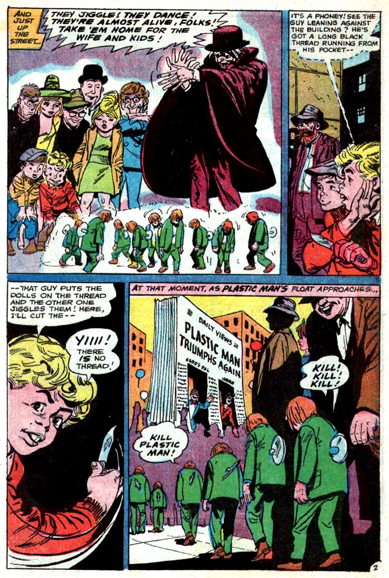 Read online Plastic Man (1966) comic -  Issue #10 - 4