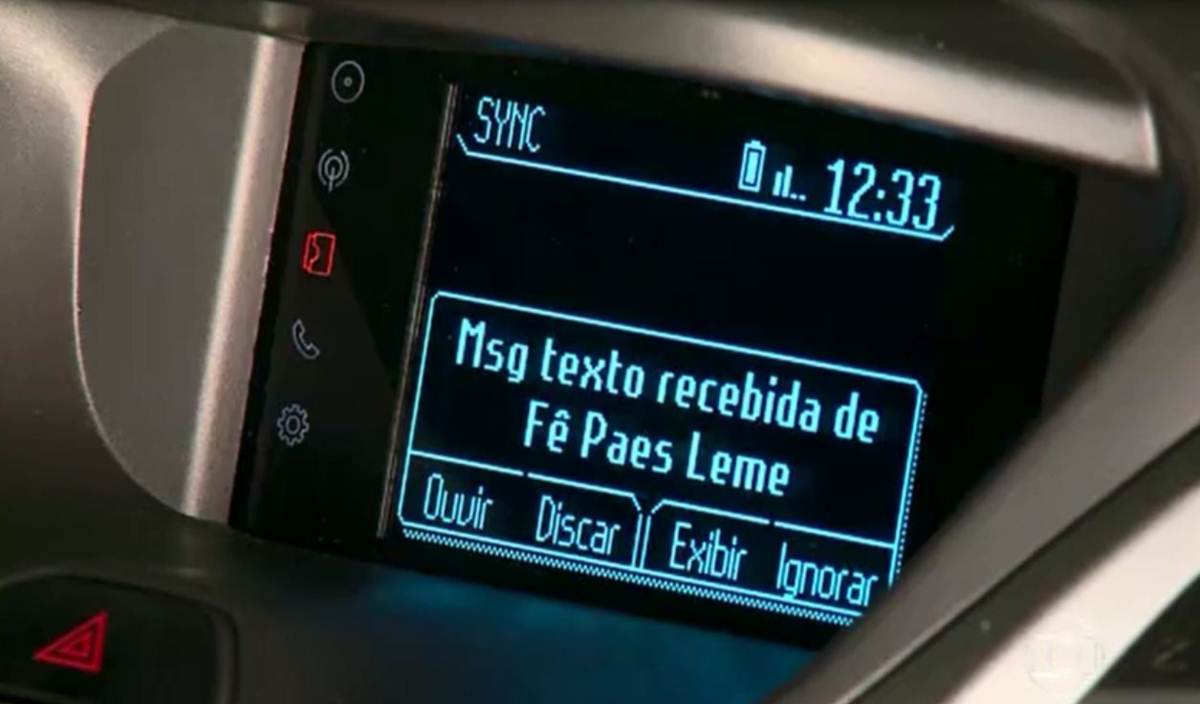 Novo Ford Ka 2015 - sistema SYNC