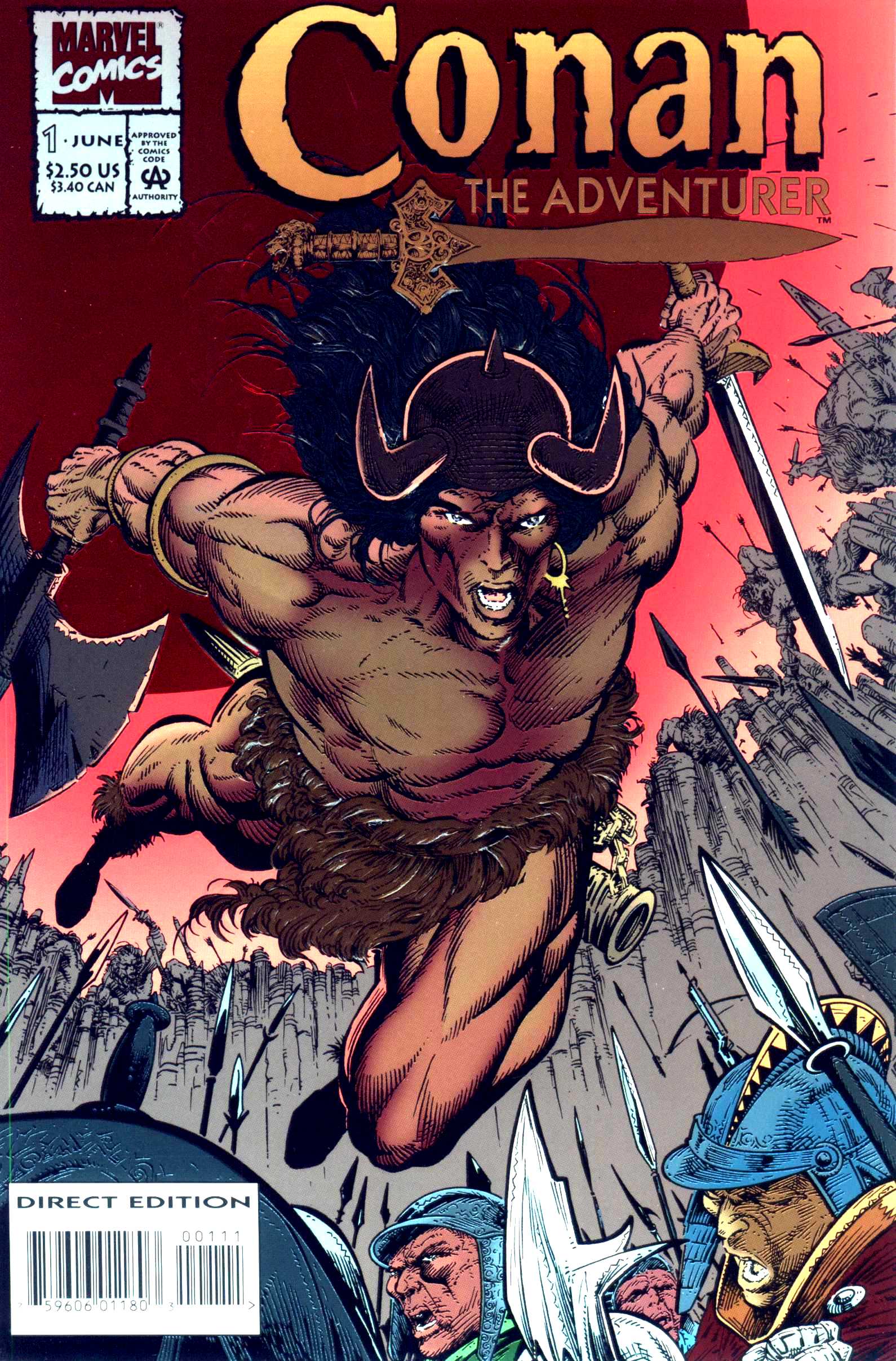 Read online Conan the Adventurer comic -  Issue #1 - 1