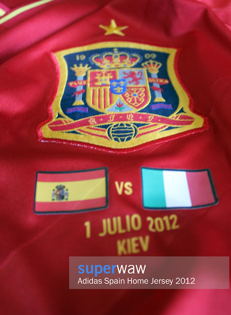 Jersey Spain Home 2012