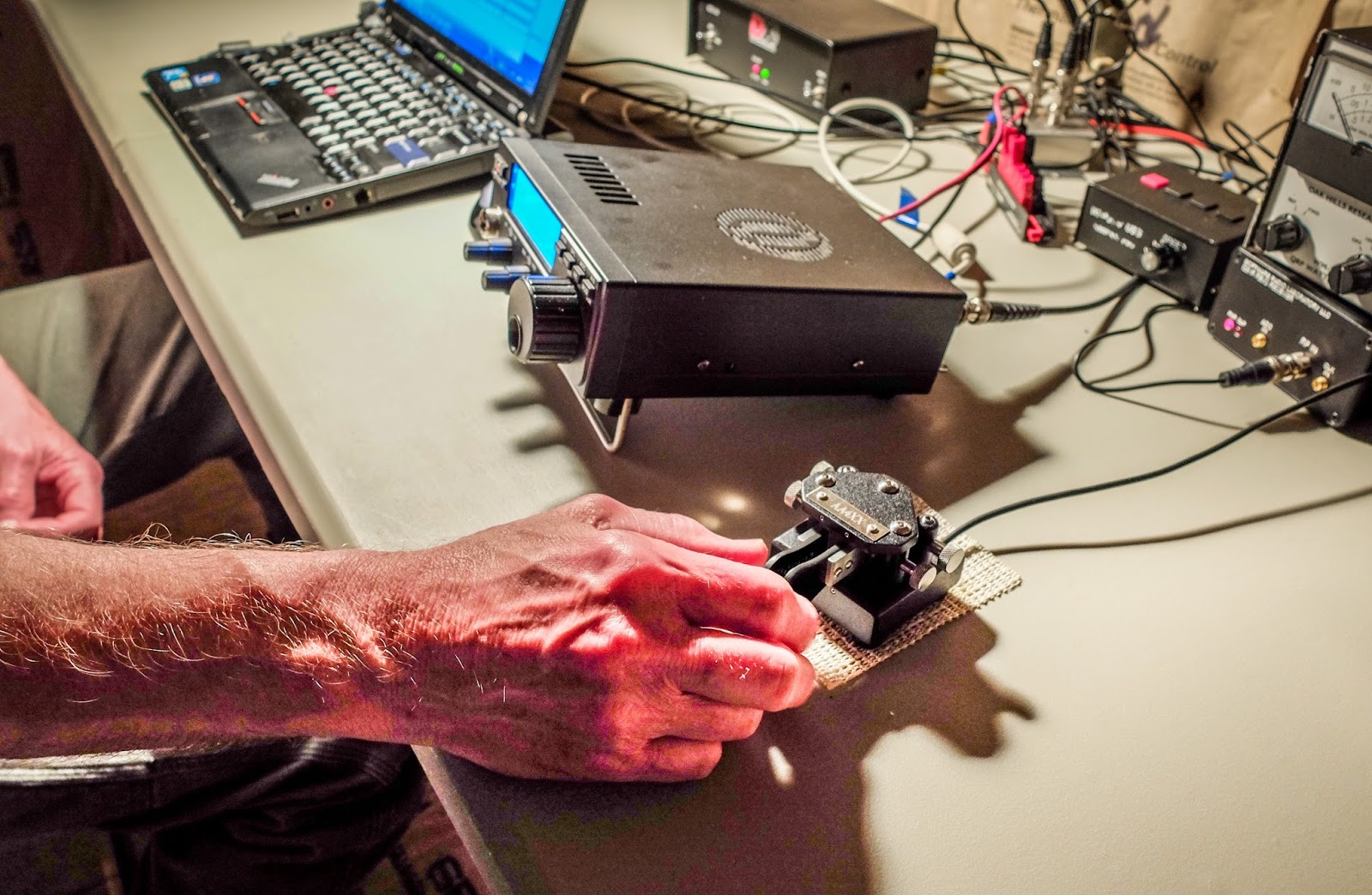 A visit with a QRP contest station •