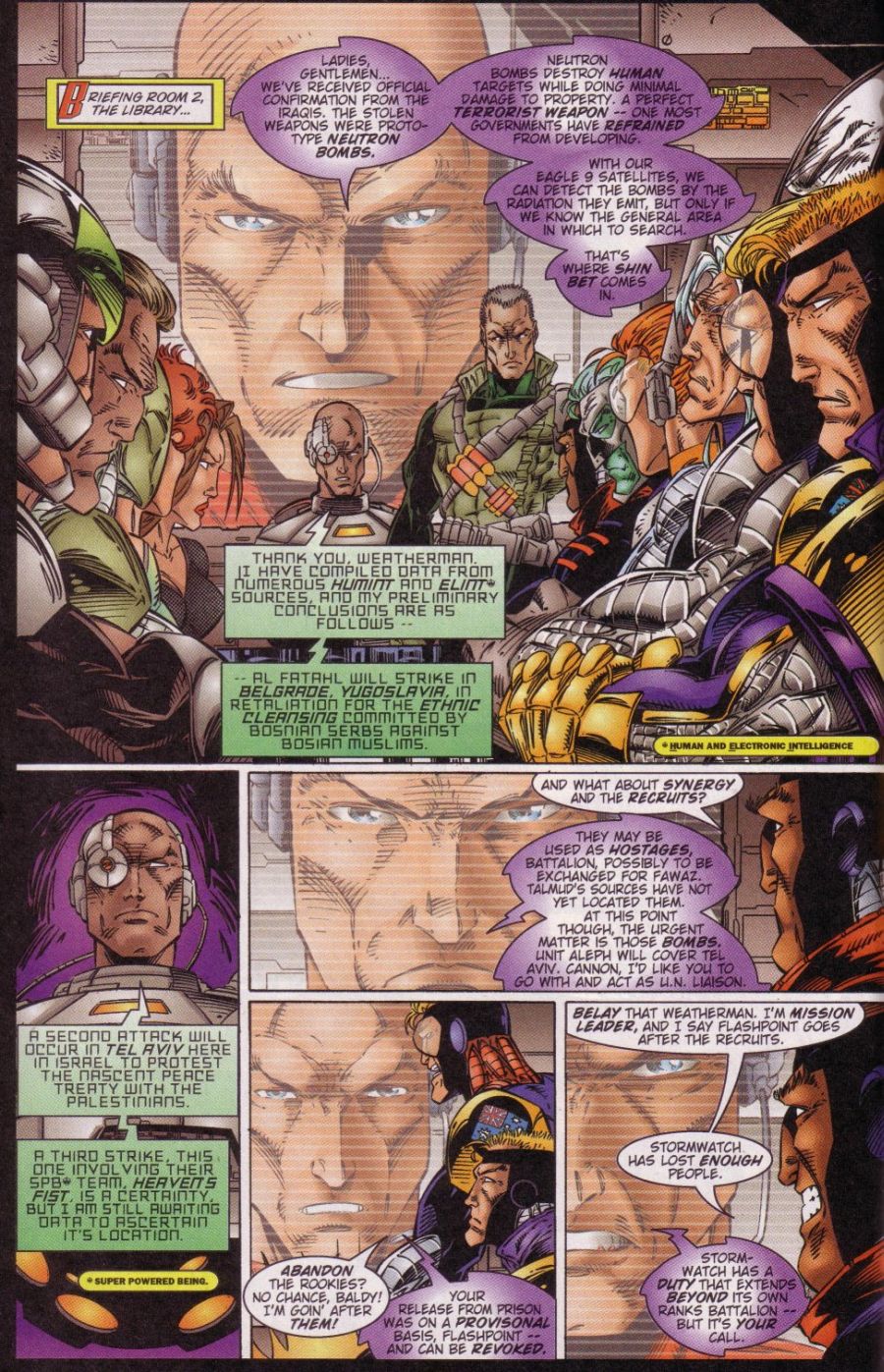 Read online Stormwatch (1993) comic -  Issue #31 - 10