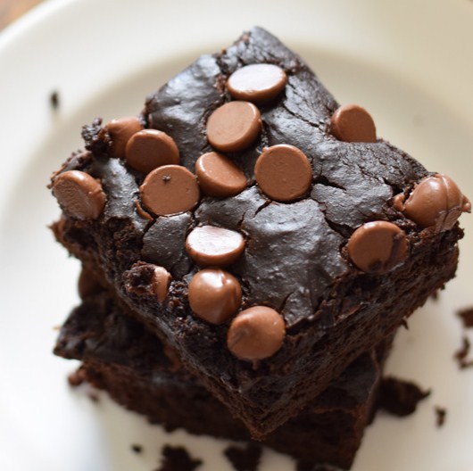 Mexican Black Bean Blender Brownies