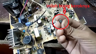 Gudang Ilmu Elektronik Jangan Terkecoh Servis Tv Polytron Mati Total Bunyi Cit