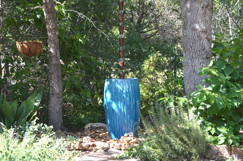 Garden Ally Building a Rain Chain Fountain