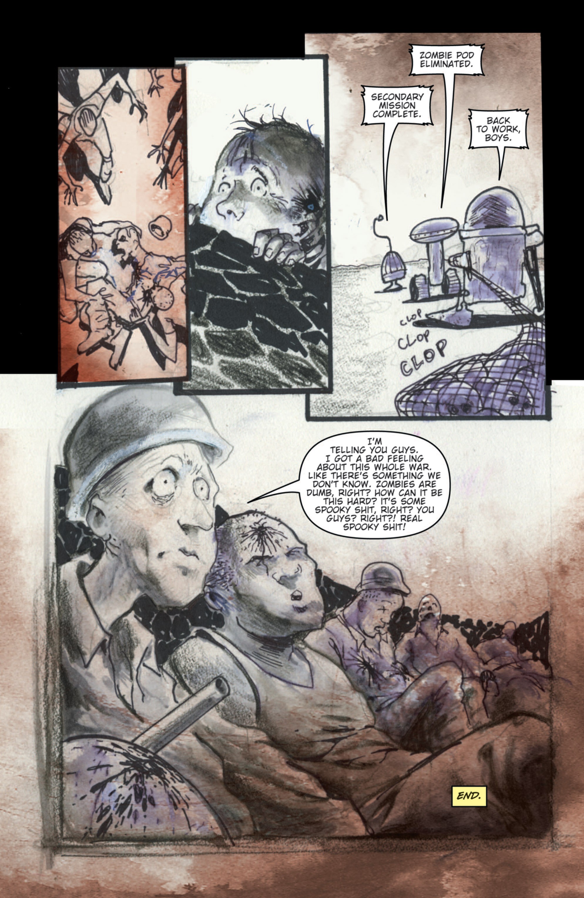 Read online Zombies vs. Robots (2006) comic -  Issue # _Annual 1 - 11