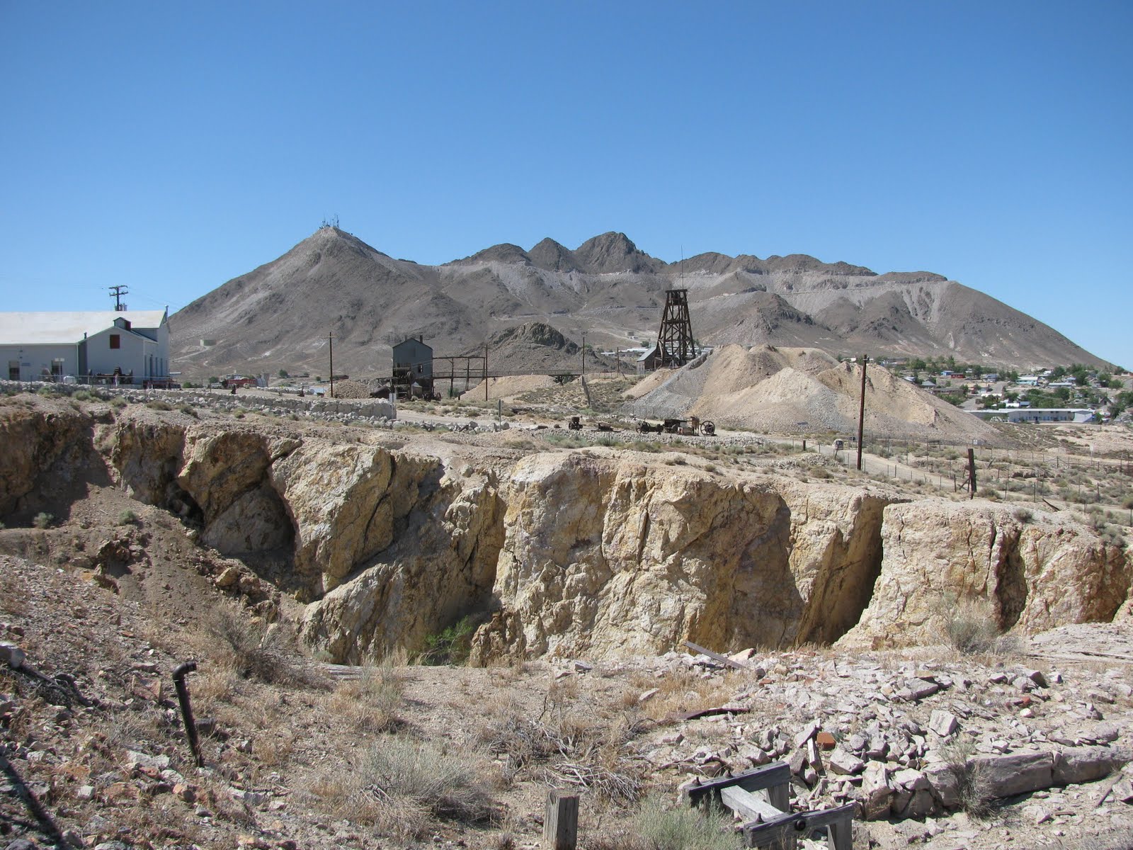 Exploring the American West Tonopah Historic Mining Park 7/15/2011