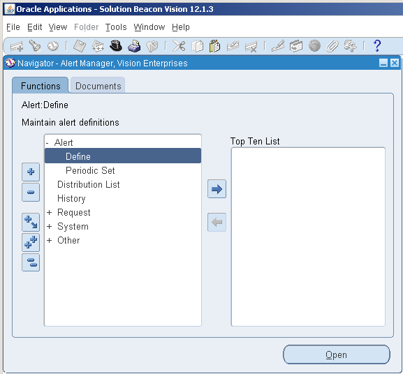 Oracle EBS Technical Oracle Alerts in R12