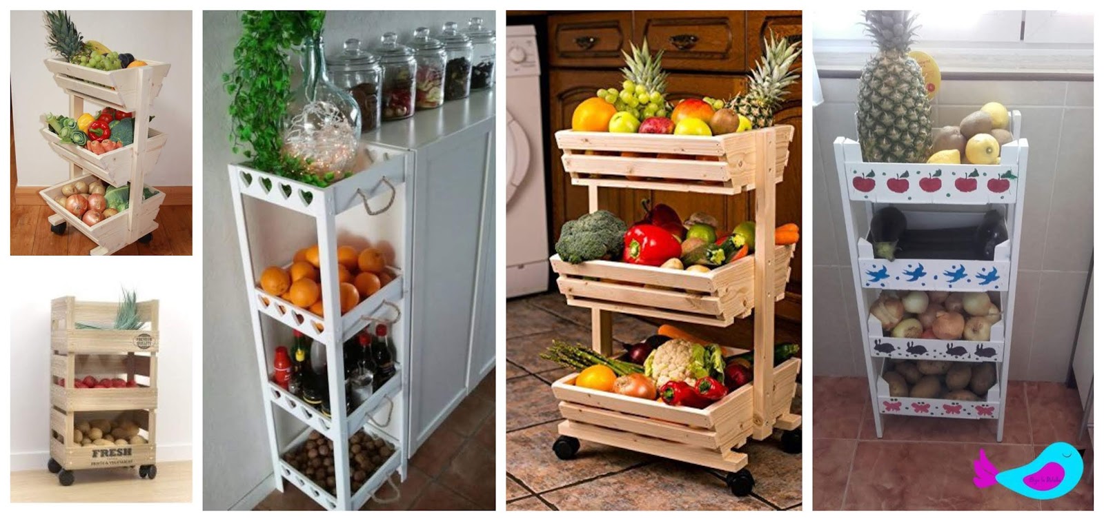 Plástico Closet Con Cajas De Frutas Muebles Cajas De Madera Decoradas Para  Ropa Closet De Cajas De
