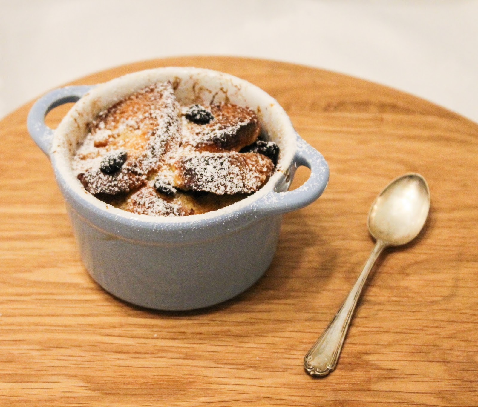 eat like you love yourself: Individual Bread and Butter Pudding