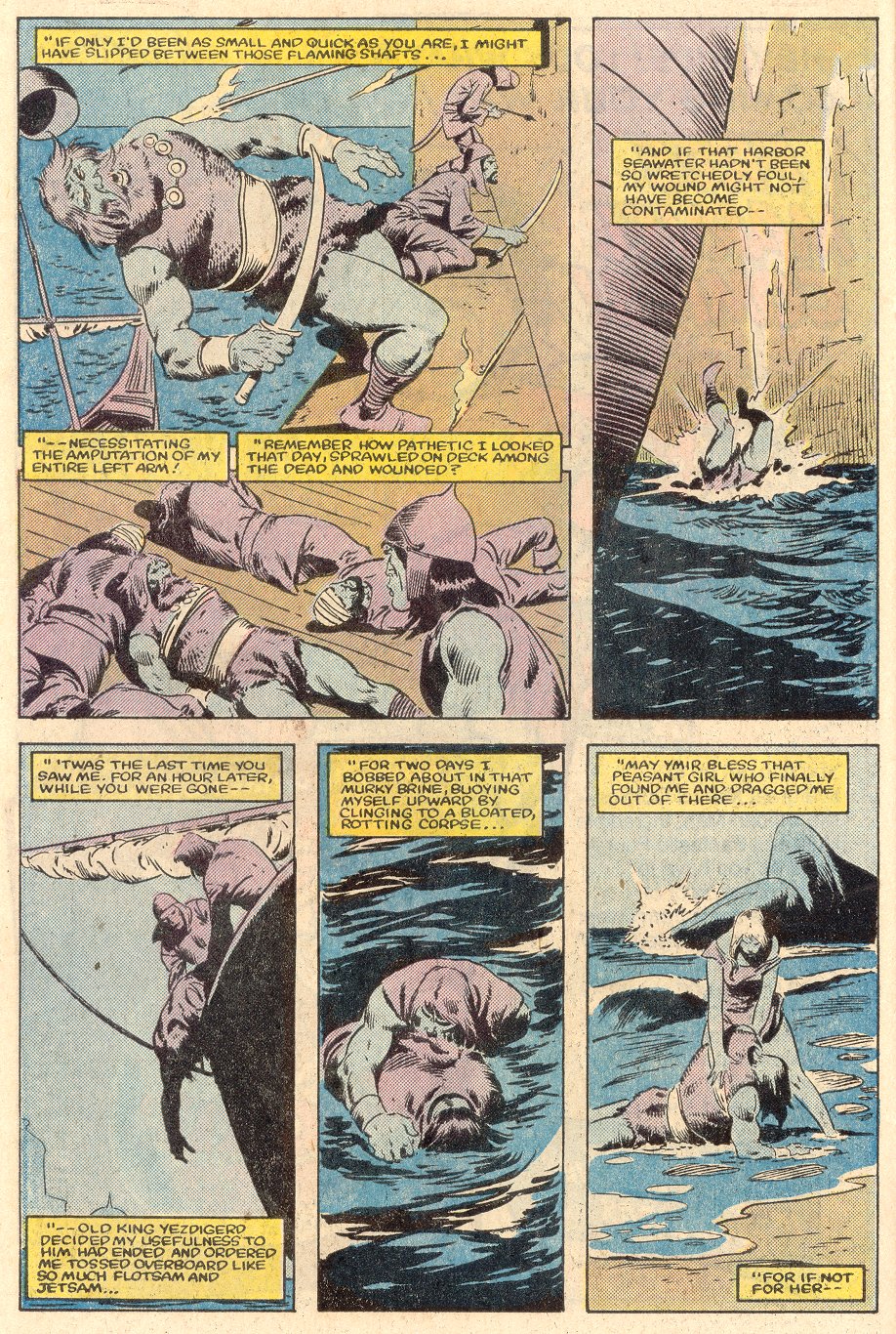 Read online Conan the Barbarian (1970) comic -  Issue #161 - 7