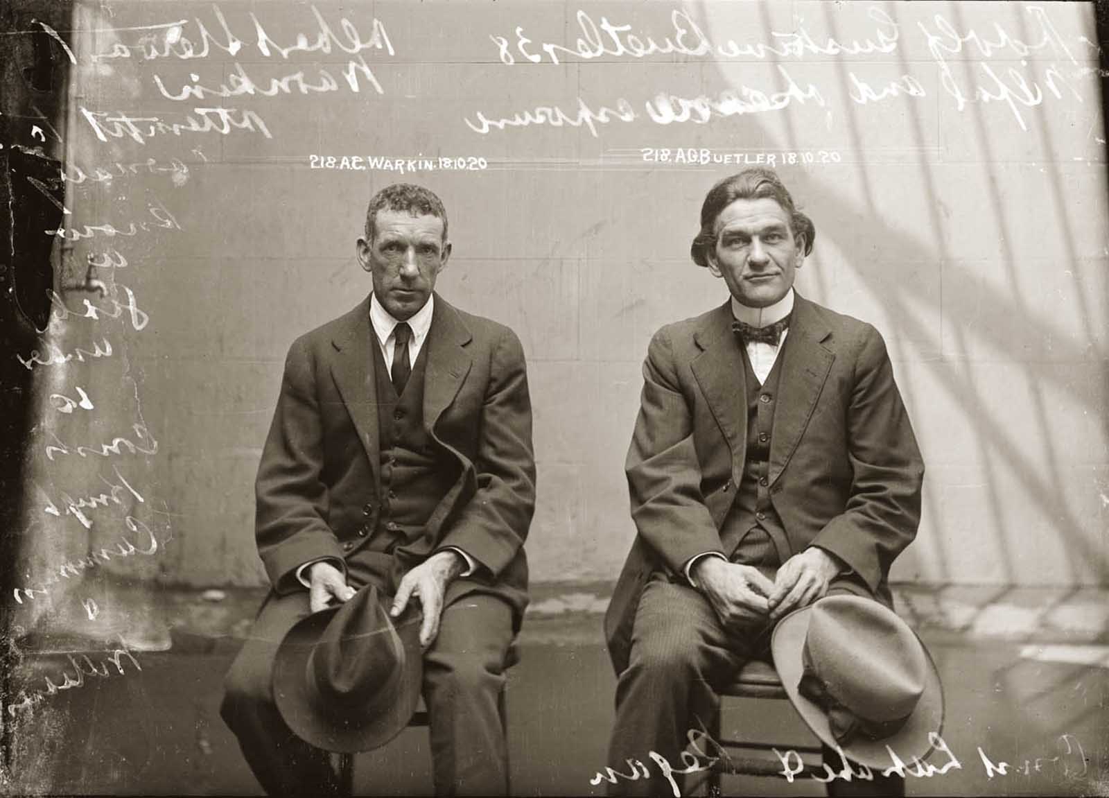 Albert Stewart Warnkin and Adolf Gustave Beutler. 